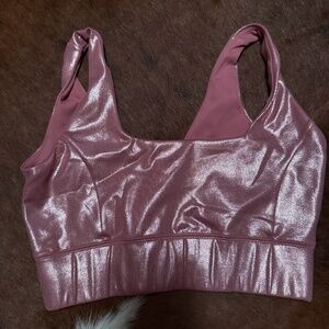 IVL pink sparkle women’s sports bra